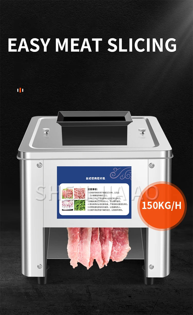 5/3 5/5/7/10/15/21mm Electric Meat Slicer Commercial Grinder