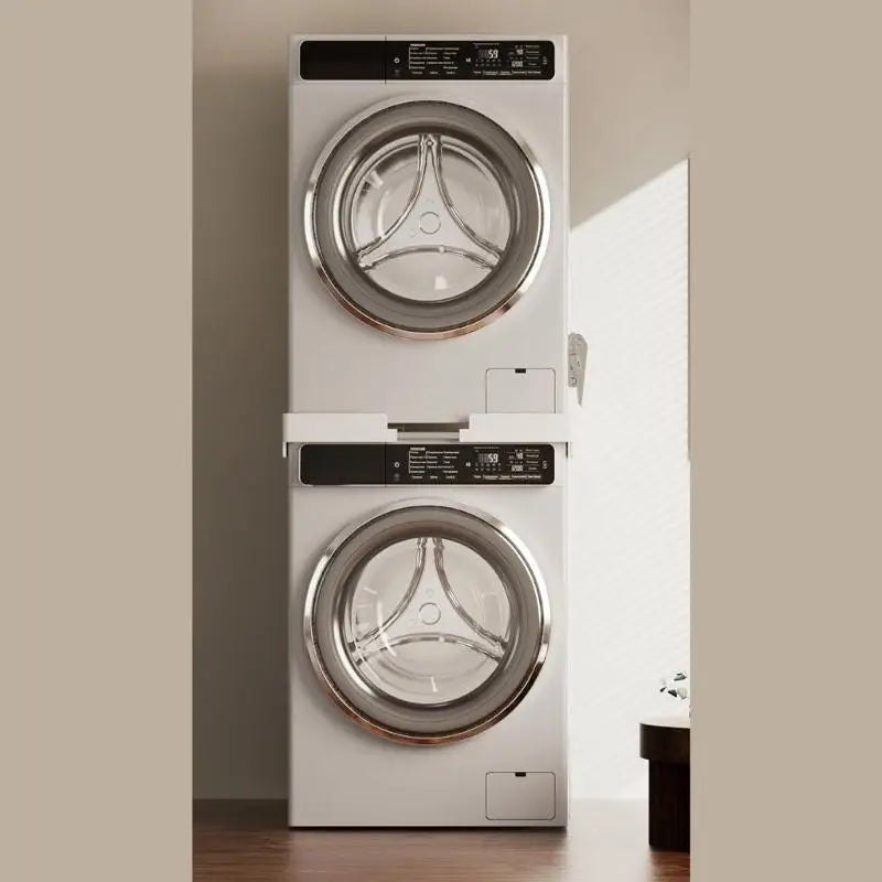 F92f Laundry Room Adjustable Stacking Washer Dryer Extendable