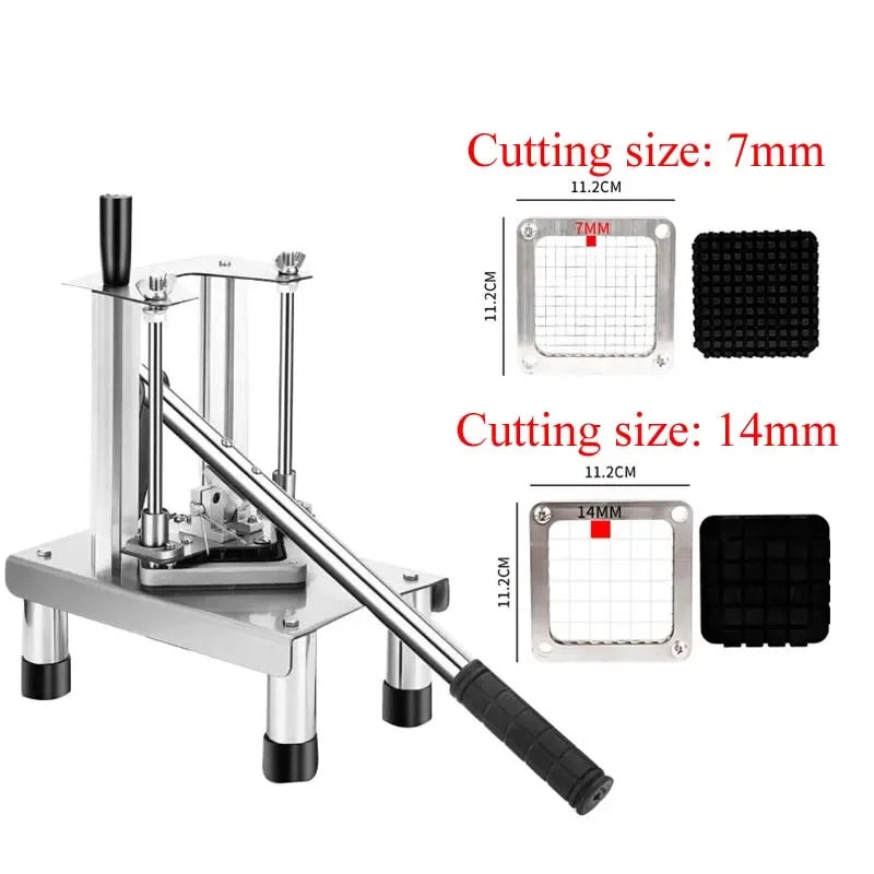 Hand Movement Fruit Vegetable Slice Cube Cutting Slicing