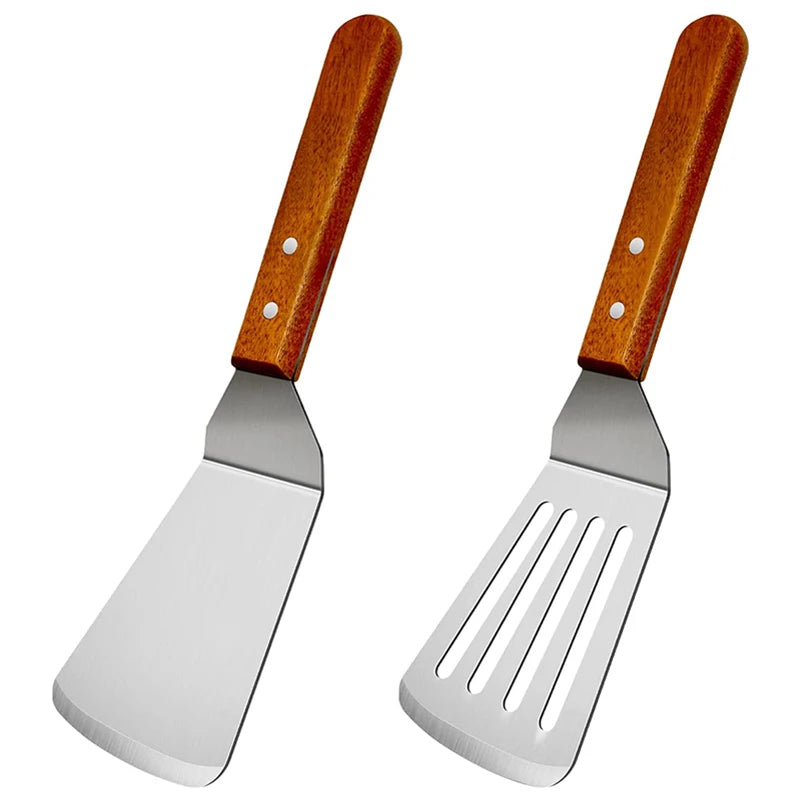 Metal Spatulas Cast Iron Skillet Fish Egg Grill