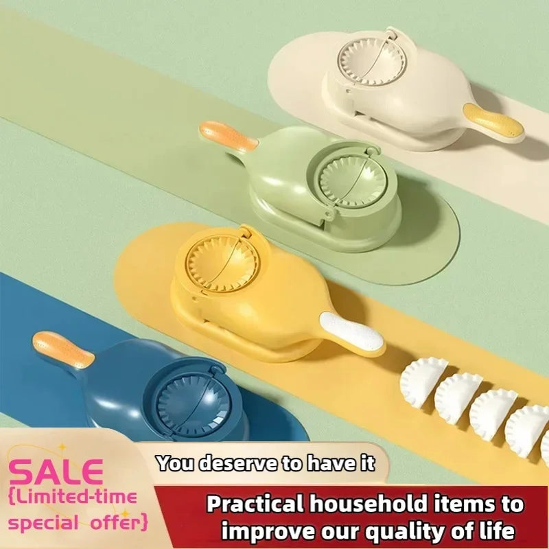 In1 Dumpling Maker Diy Kit Wrapper Presser Dough