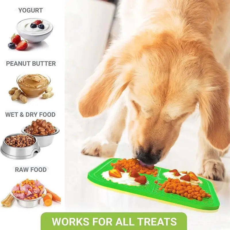 Pet Lick Silicone Mat Dogs Pet Slow Food