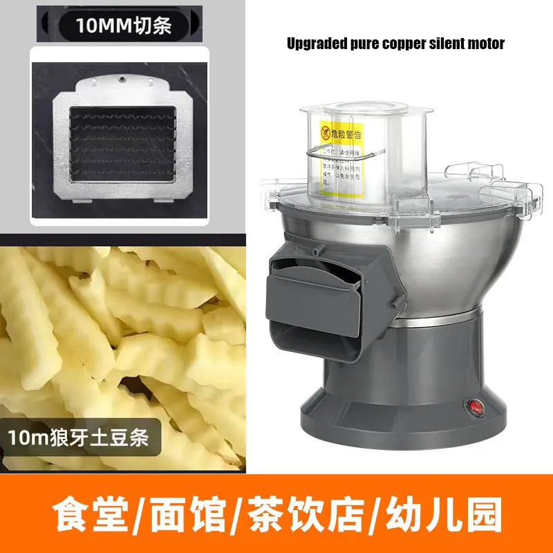 Electric Potatoes French Fries Chips Cutter Slicer Carrot