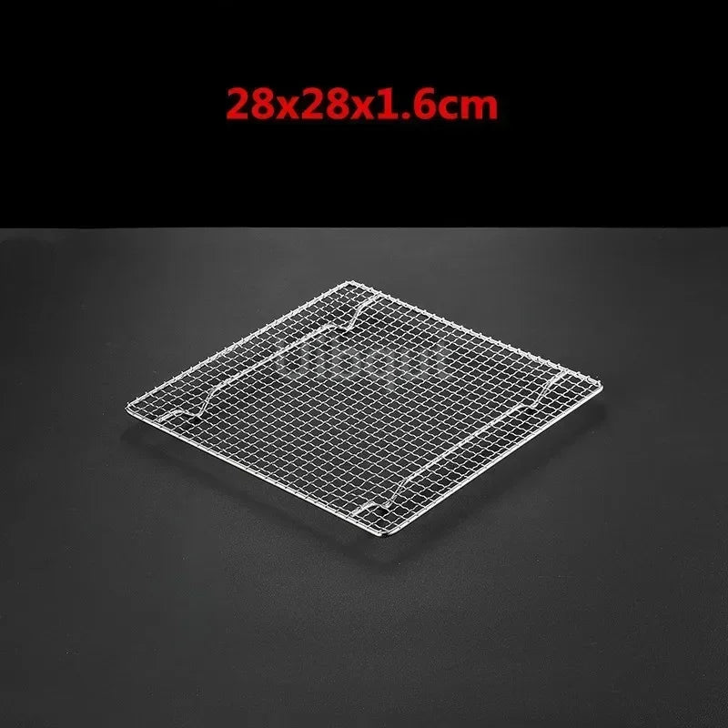 Square Bbq Net Rack Meshes Stainless Steel 304
