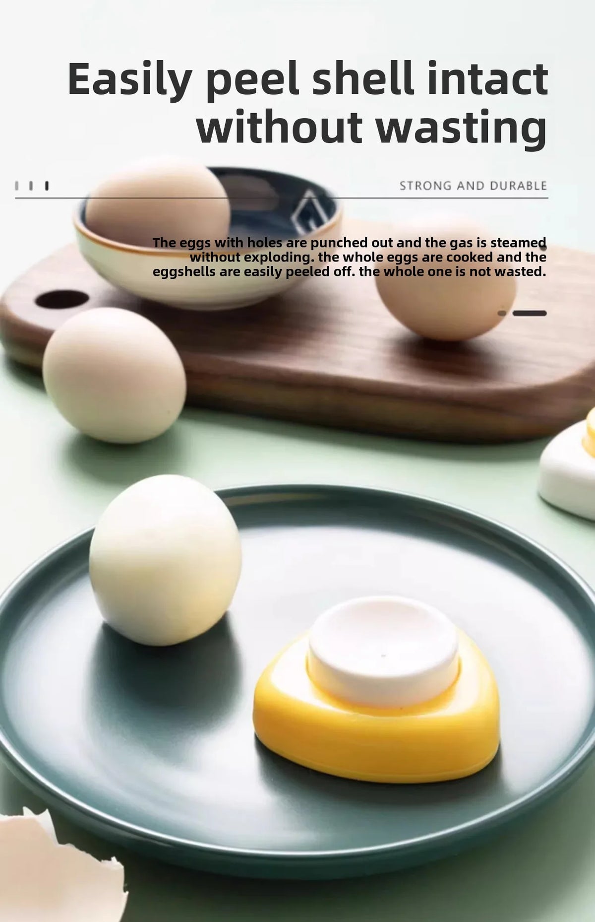 Egg Hole Punch Kitchens Cracker Piercing Practical Baking