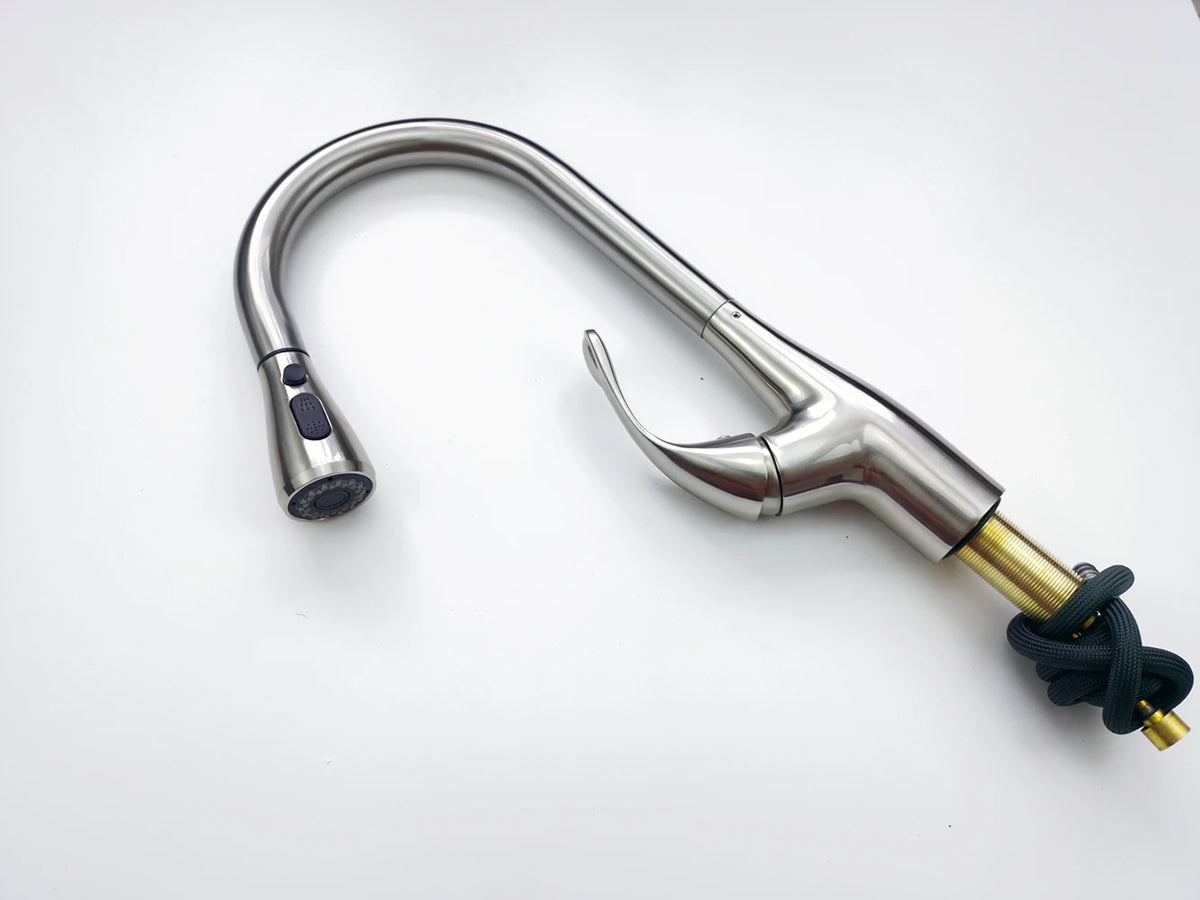 Brushed Nickel Touch On Faucet Quality Brass Cold