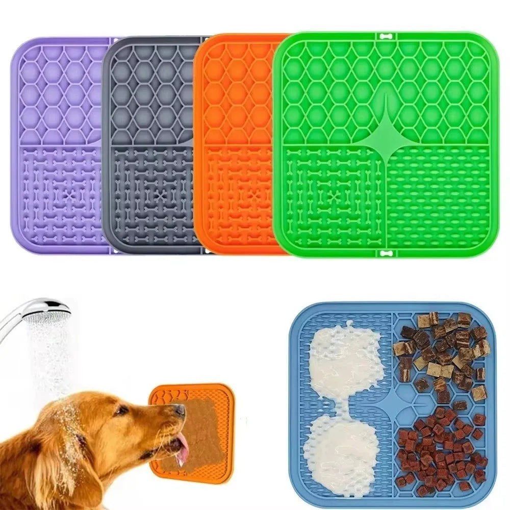 Pet Lick Silicone Mat Suction Cup Slow Food