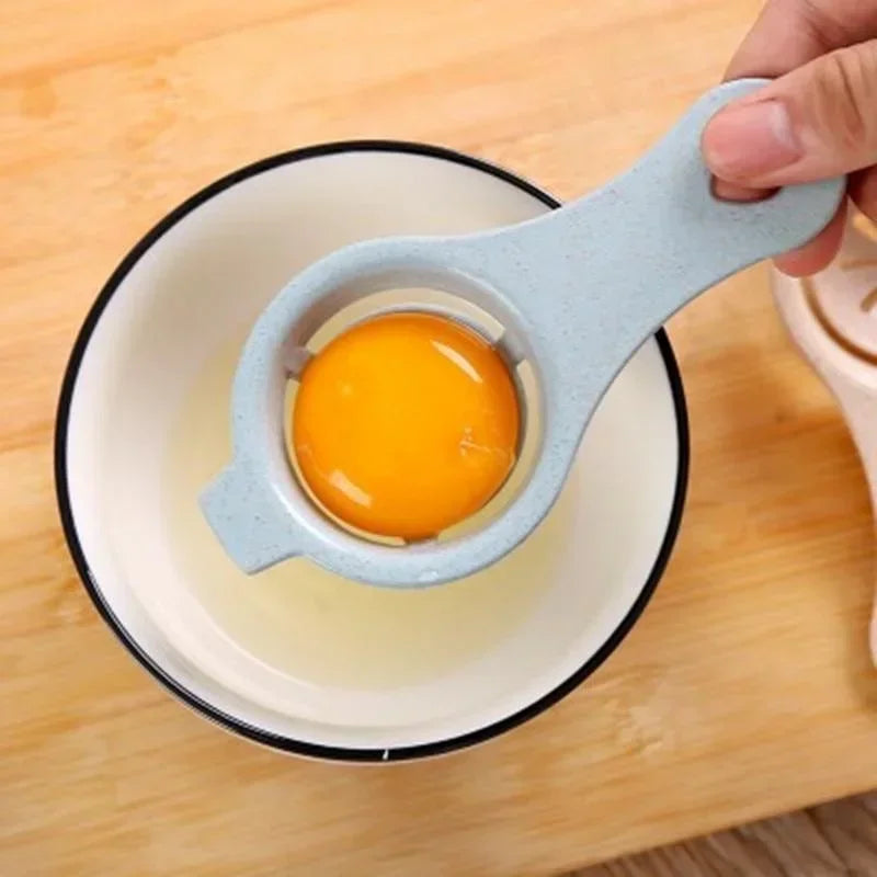 1pc/4pcs Wheat Straw Egg White Separator Egg Yolk