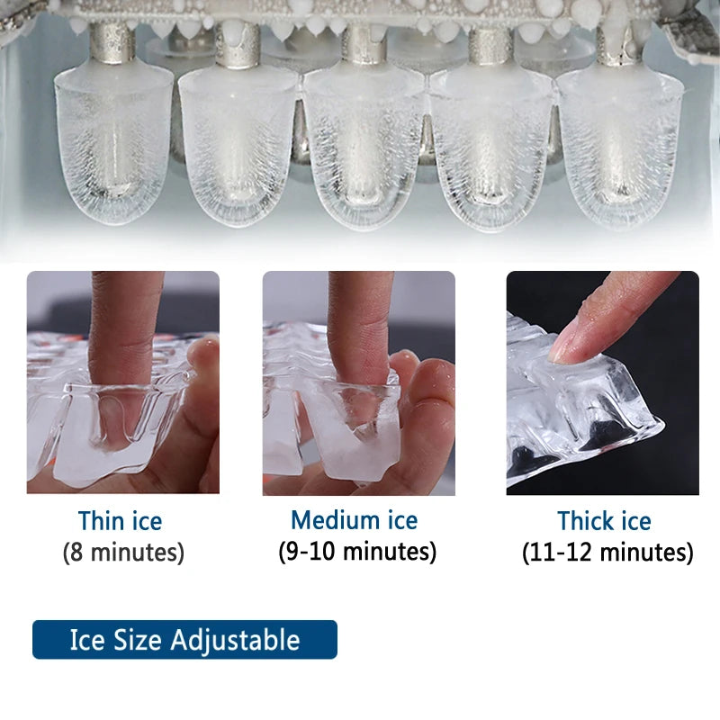 25kg Ice Maker Electric Commercial Ice Cube Maker