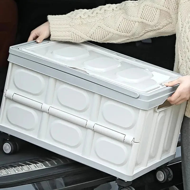 Foldable Camping Chopping Board Table Trolley Wheels Outdoor