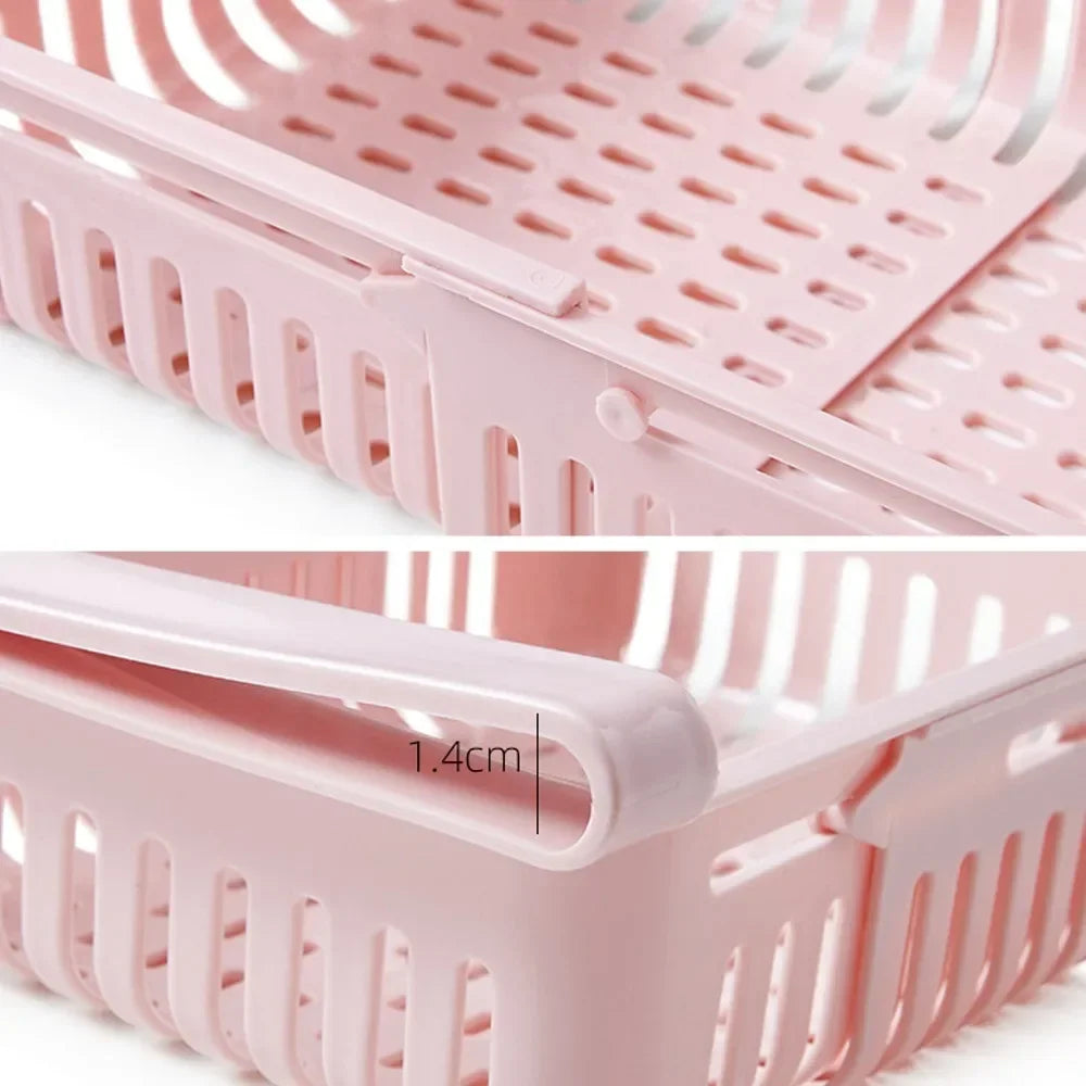 Fridge Organizer Storage Drawer Plastic Storage Box Container