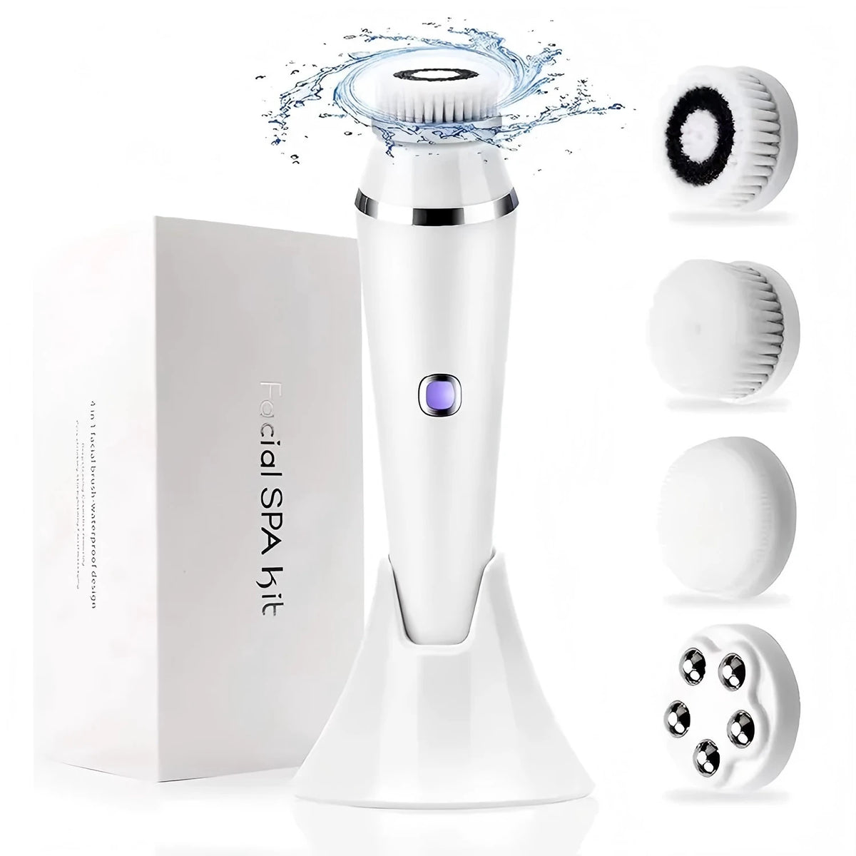 In Electric Facial Cleansing Brush Waterproof Ipx7 Face