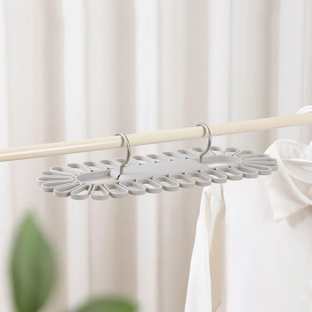 Folding Socks Drying Rack Space Saving 32 Clips