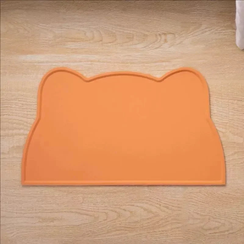 1pc Cat Dog Meal Mat Pet Silicone Mat