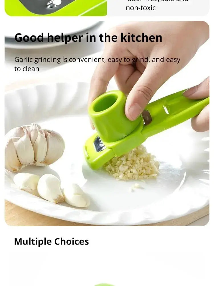 Pack Mini Garlic Grinder Creative Garlic Press Garlic