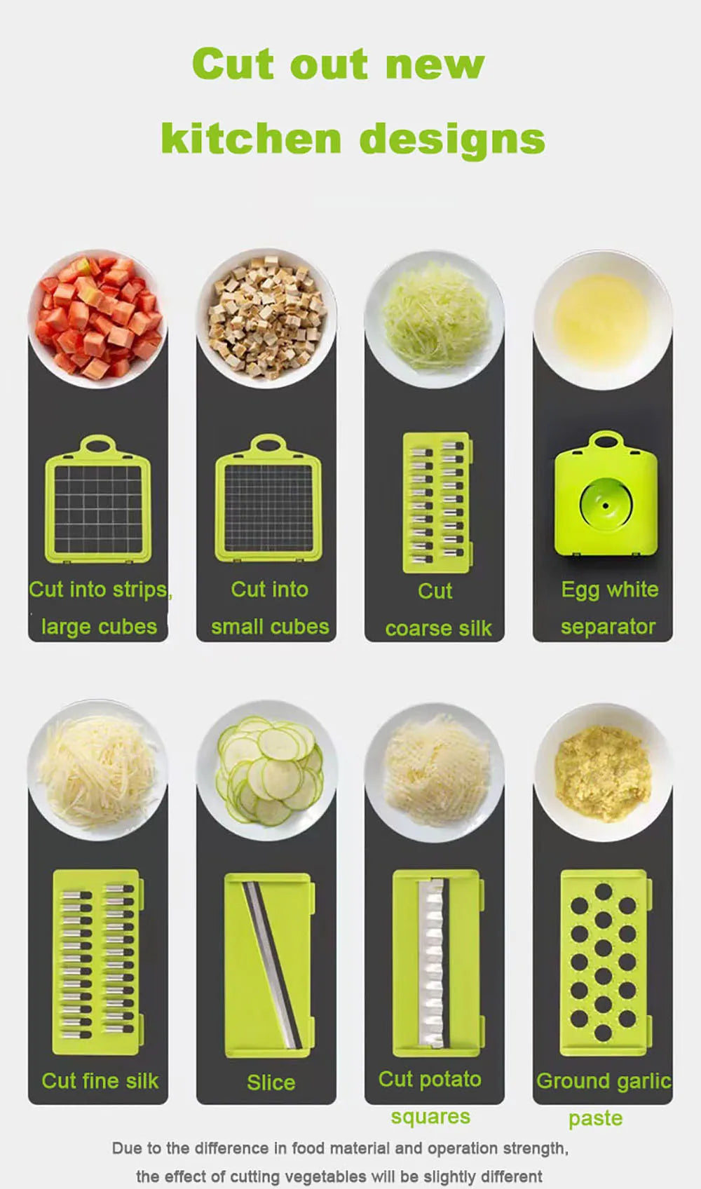 Vegetable Cutter Dicing Blades Slicer Shredder Fruit Peeler