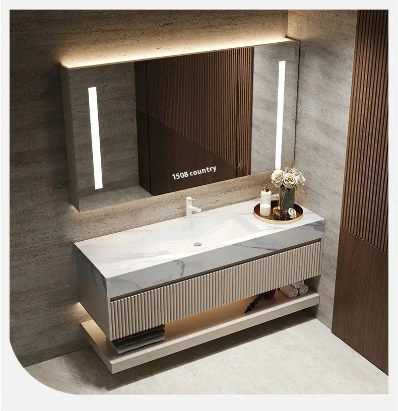 Combination Organisers Bathroom Cabinet Storage Basin Countertop