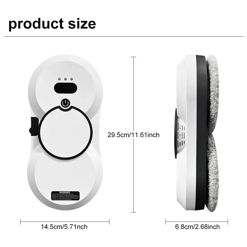 Puruikai Robot Window Cleaner 5600pa Window Cleaner Robot