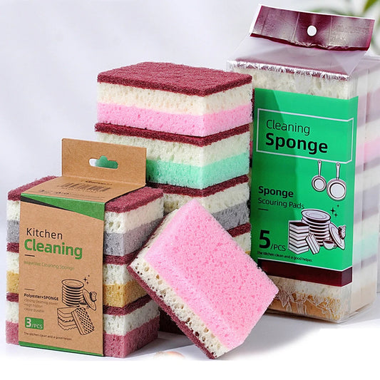 High Density Sponge Cleaning Cloth Dishwashing Cloth Non