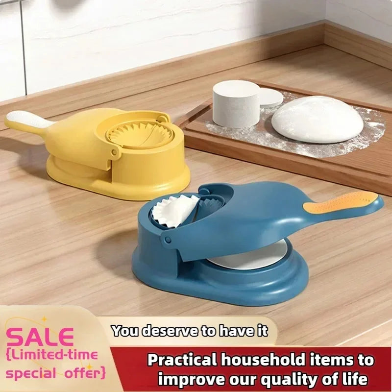 In1 Dumpling Maker Diy Kit Wrapper Presser Dough