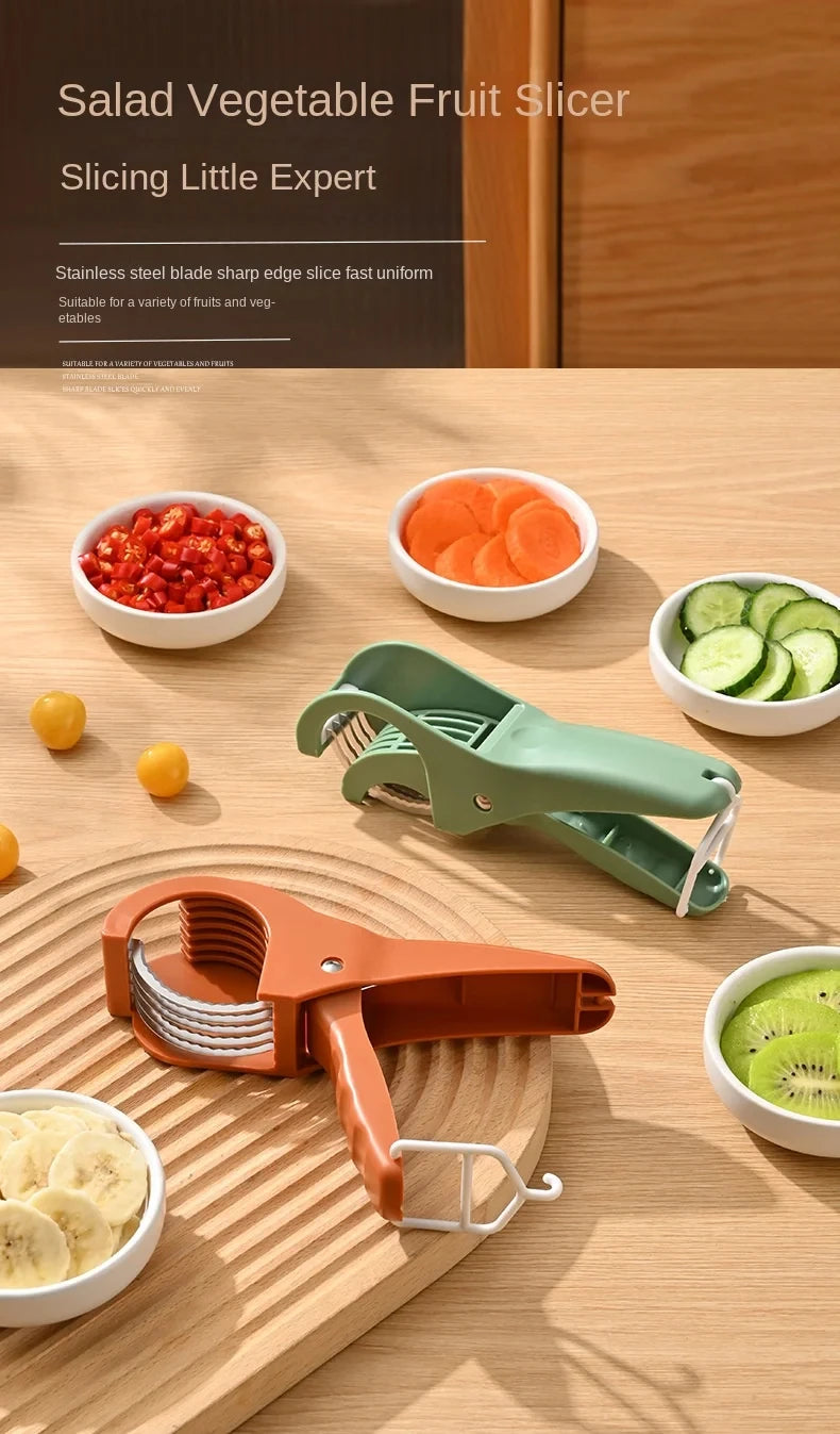 Stainless Steel Vegetable Fruit Slicer Multi Functional Salad