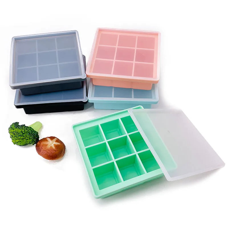Baby Food Container Infant Fruit Breast Milk Storage