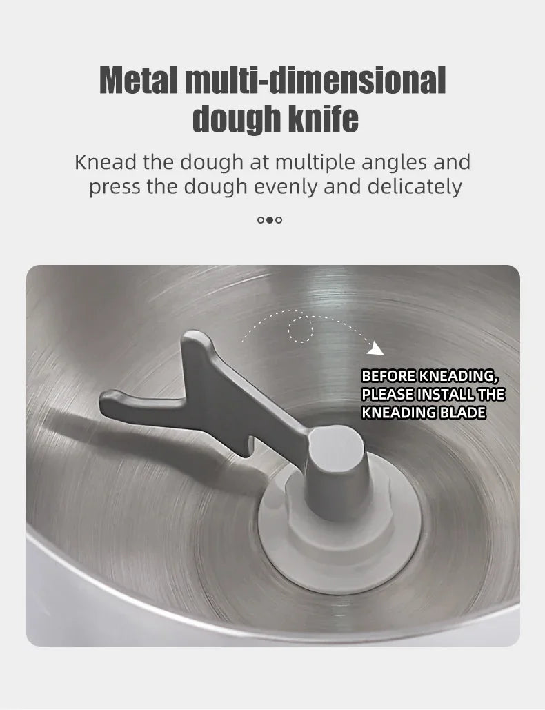 Sunatur 5l/8l Electric Dough Mixer Kneader Mixer Stand