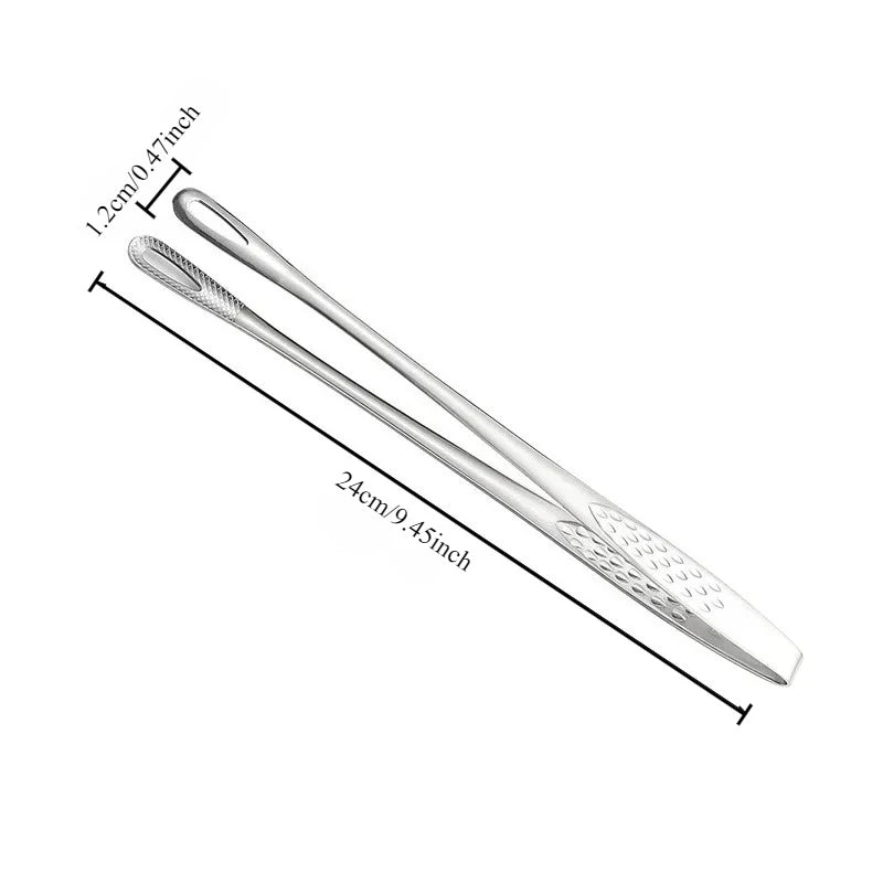 Tongs Stainless Steel Barbecue Tongs Clip Bbq Grill