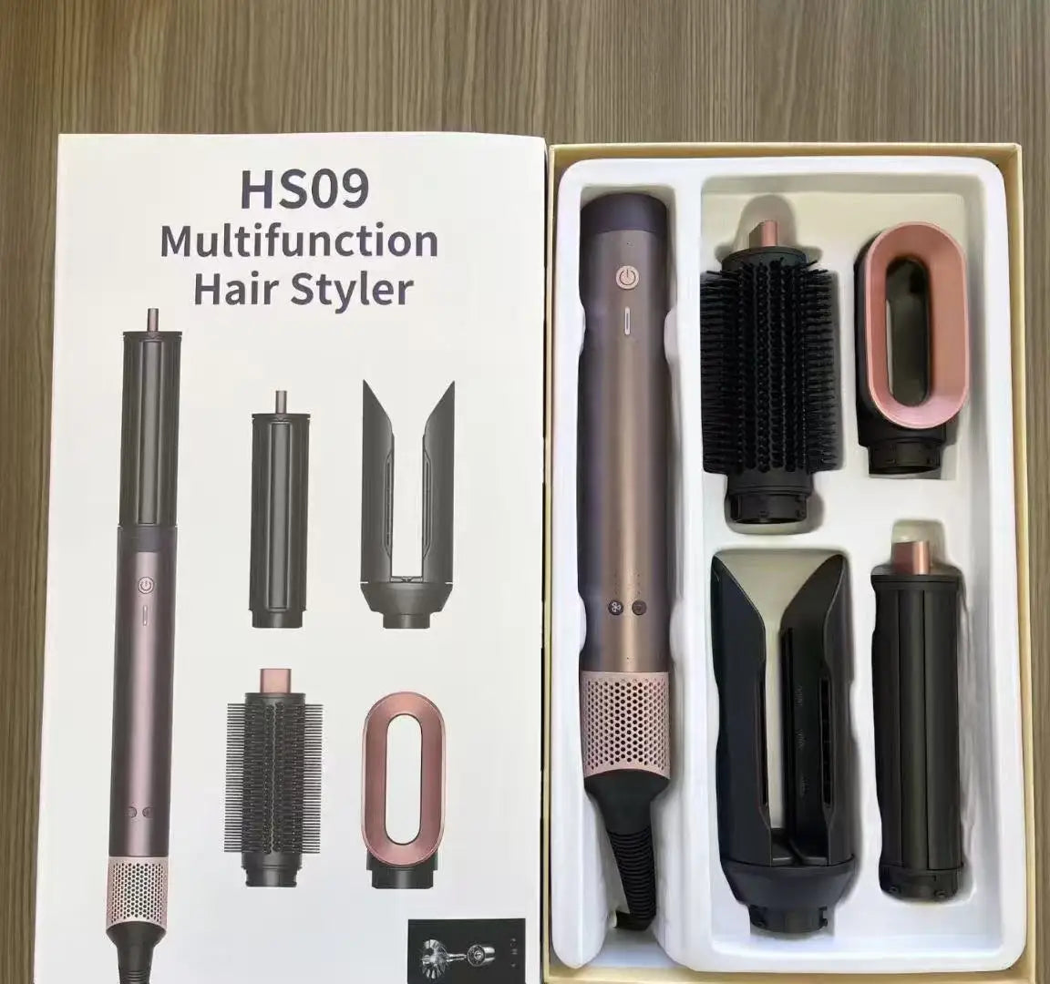 Eu Hs09 Multil Hair Styler Auto Curling Dryer