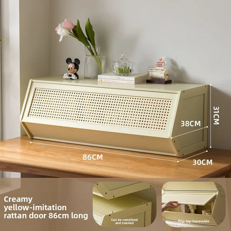Bucket Cabinet Storage Cabinet Bedroom Living Room Bookshelf