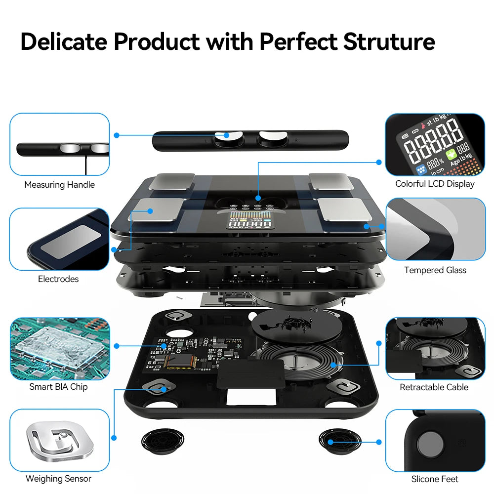Smart Body Scales Smart Body Composition Scale Smart