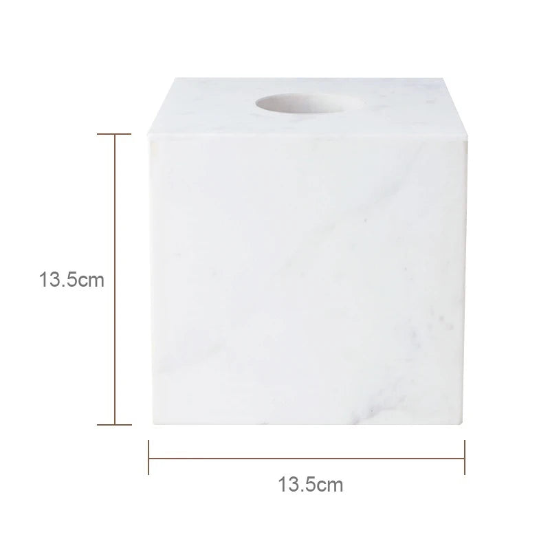 Volakos White Natural Marble Bathroom Soap Dispenser Soap