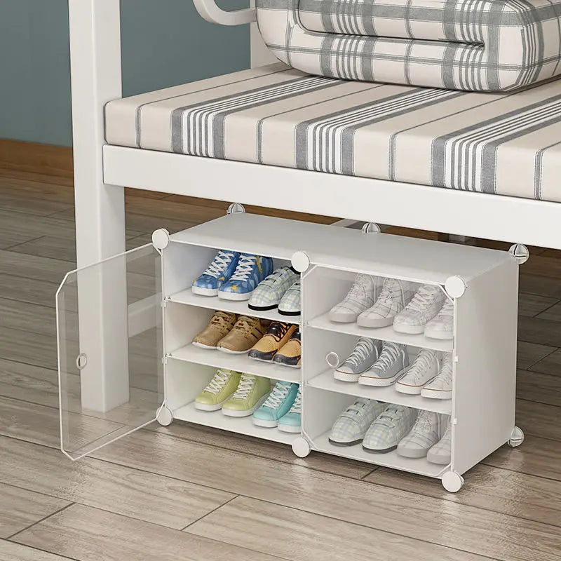Small-Scale Foldable Cabinets Living Room Multilayer Large Space