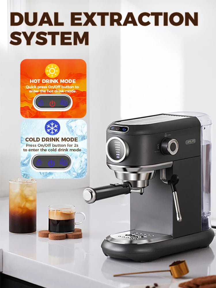 Cafelffe 4-In-1 Coffee Maker /Cold Dolce Gusto&Nespresso Capsule