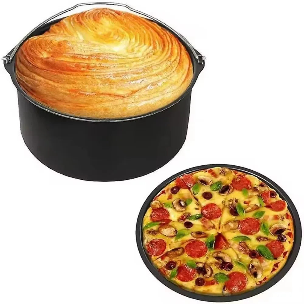 6/7/8 Inch Non-Stick Cake Pan Oven Air Fryer