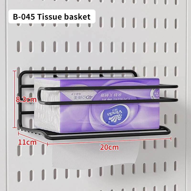 Nordic Pegboard Used Door Wall Garage Storage Display