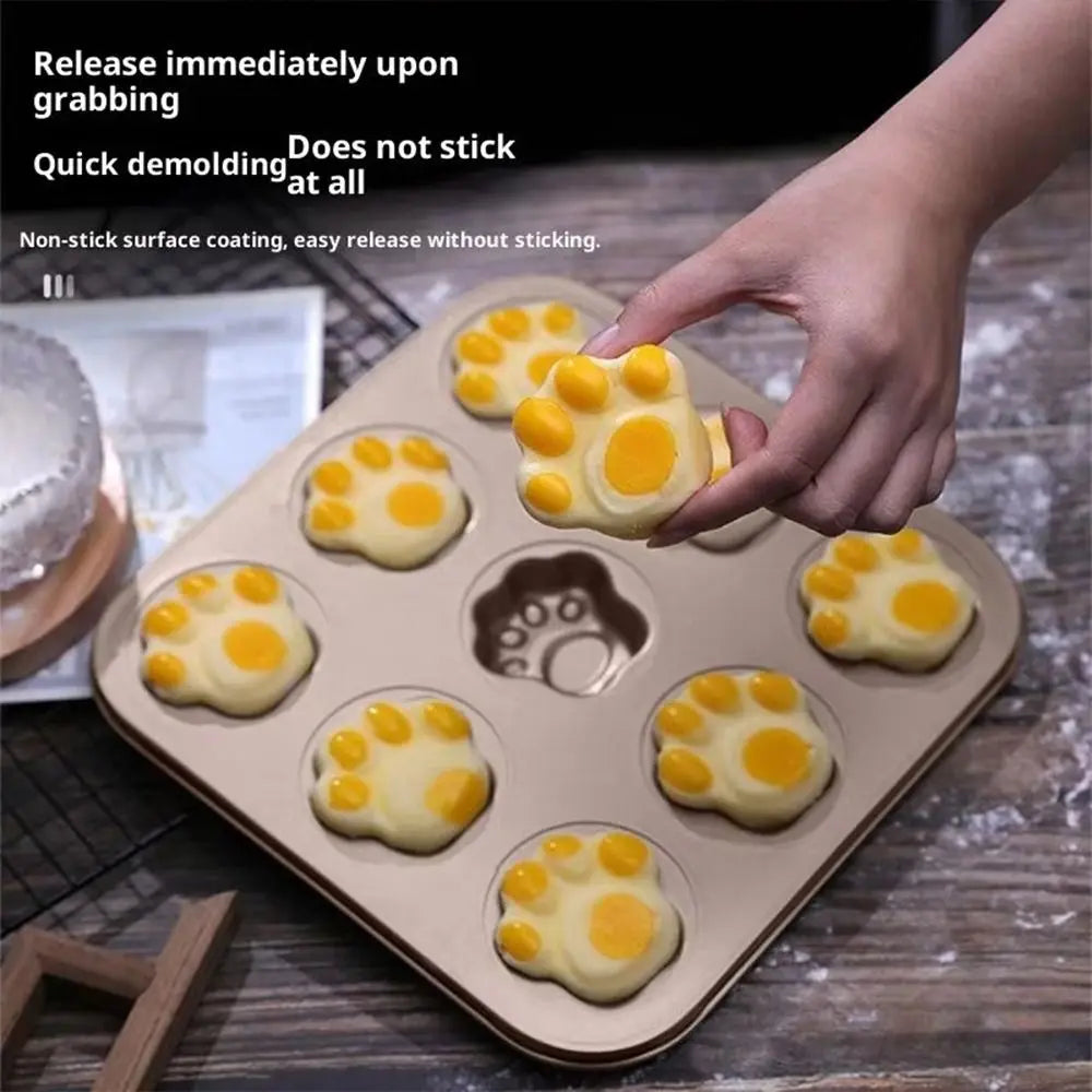 Cute 6/12 Cavity Cake Mold Non Stick Carbon