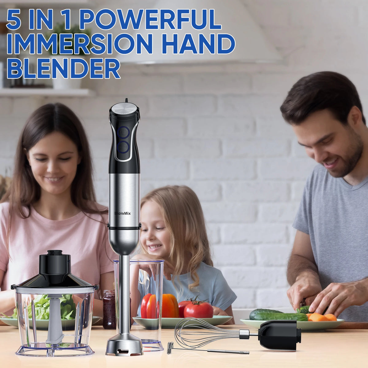 Biolomix In Immersion Hand Blender 1500w Blender 304