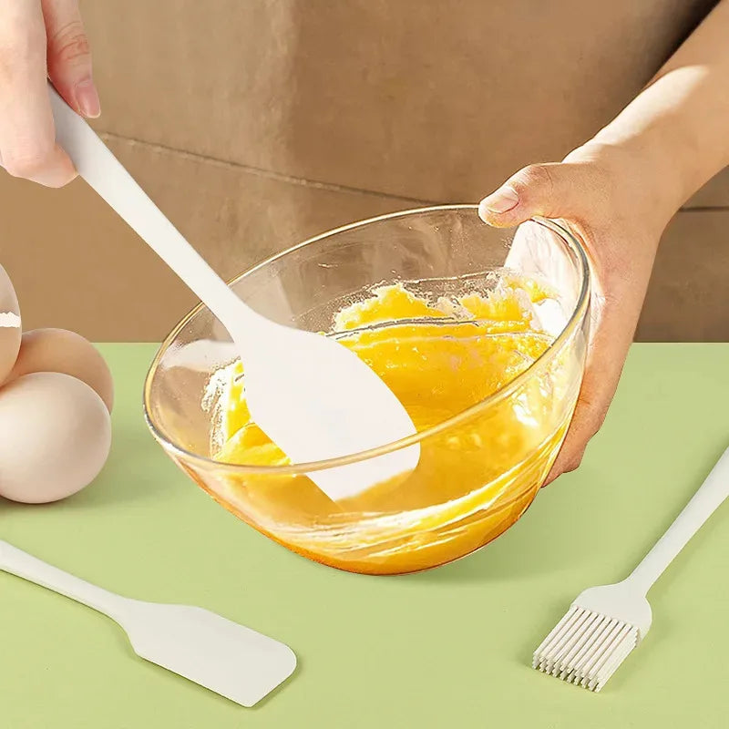 High Heat-Resistant Silicone Spatula One-Piece Seamless Cooking