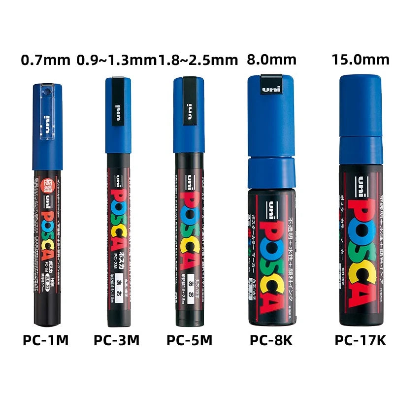 Uni Posca Full Marker Pen Storage Bag Pc-1m