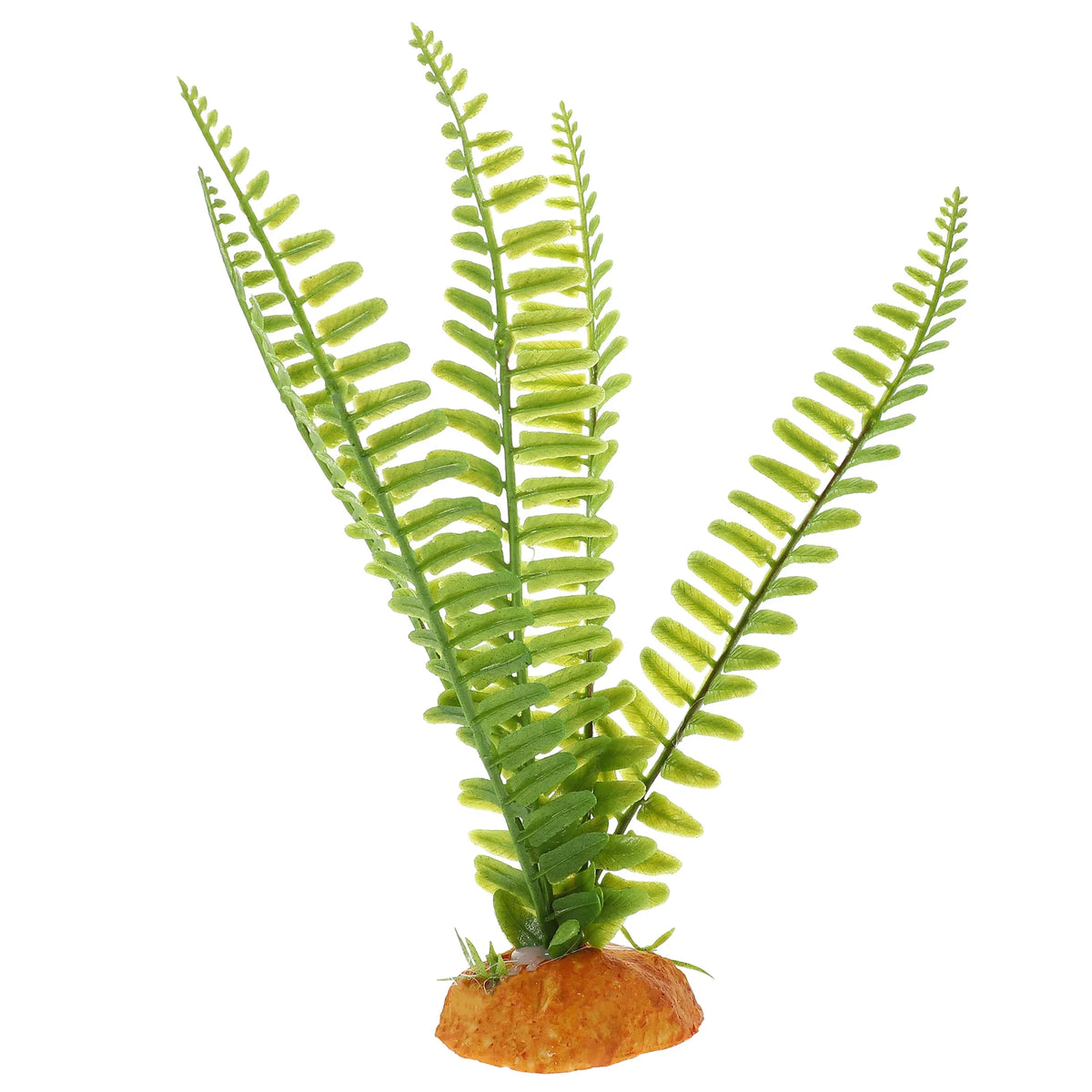 Artificial Reptile Plants Glass Container Vivarium Decorations