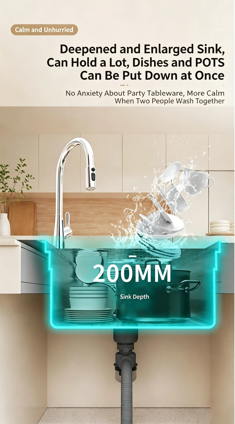 316l Stainless Steel Sink Undermount Sinks Antiscratch Rice