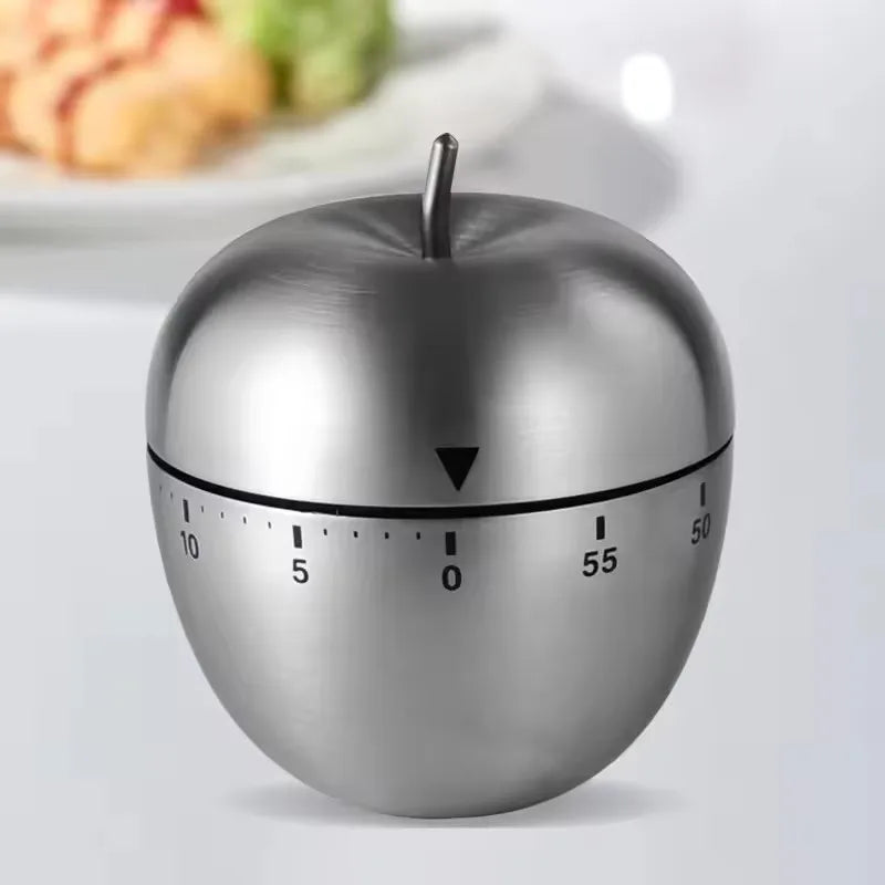 Stainless Steel Timer Mechanical Cooking Egg Alarm Clock