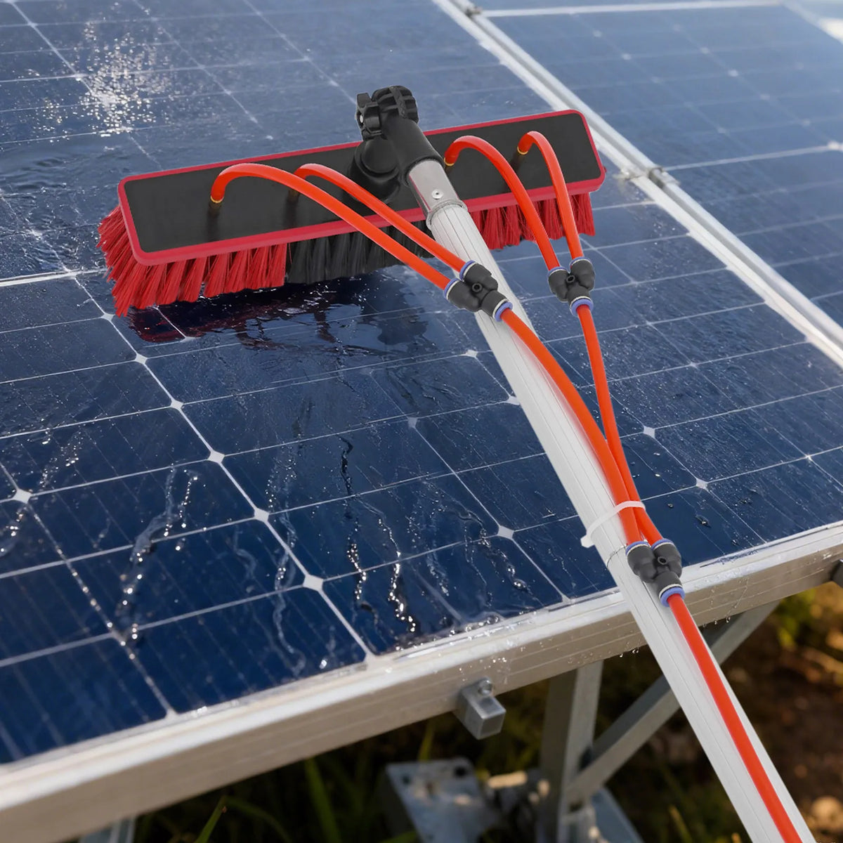 Window Cleaning System Cleaning Brush & Pole Cleaning