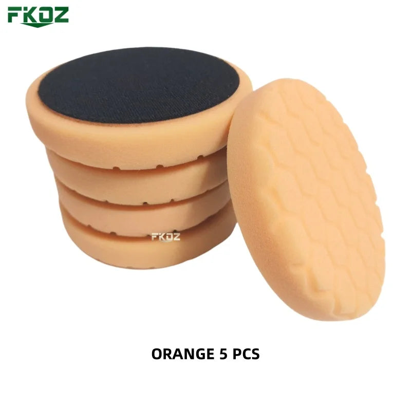 6/7 Inch Sponge Car Polisher Waxing Pads Buffing