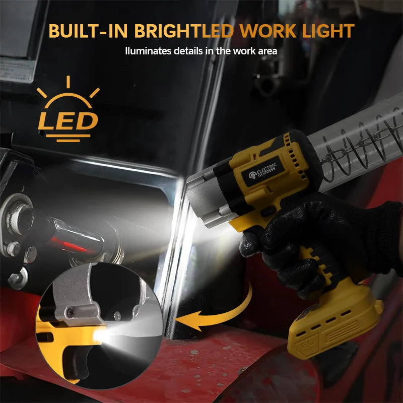 Electric Goddess Electric Grease Gun Led Oil Injector