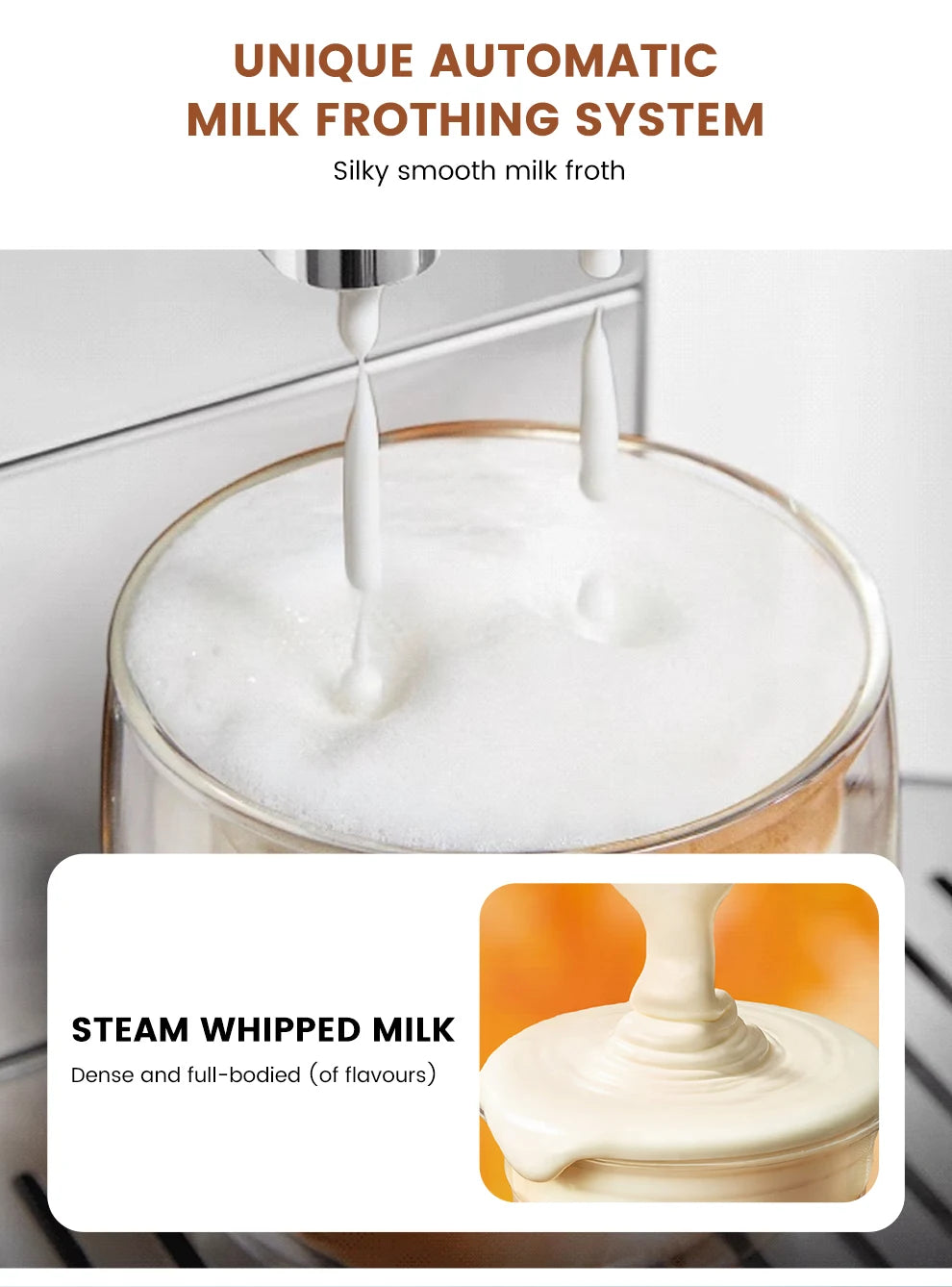 Mcilpoog Ws817 -7 Colorfautomatic Espresso Machine Milk Frother