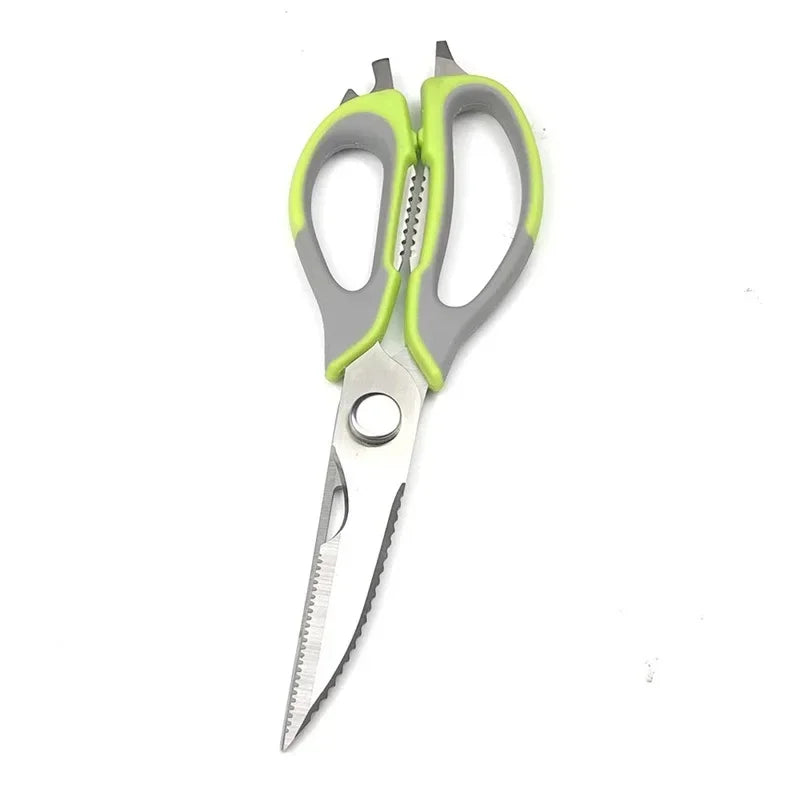 Stainless Steel Scissors Meat Chicken Bone Shears Bbq
