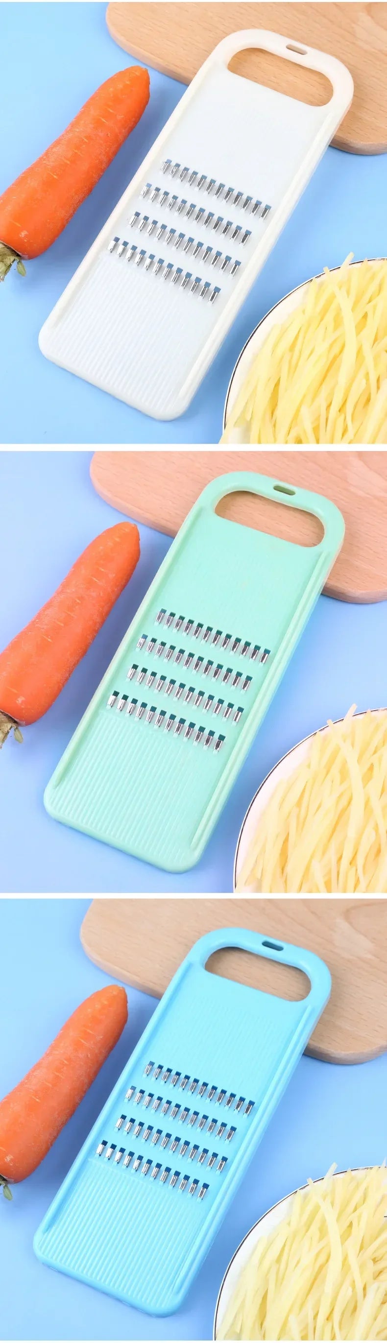 Potatoes Carrots Cucumbers Slicer Stainless Steel Shredder