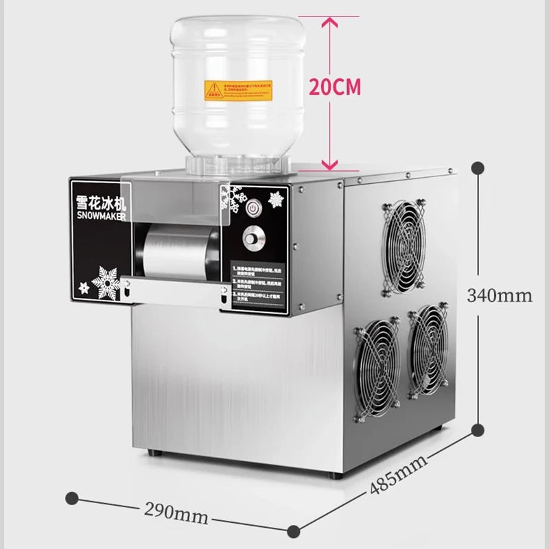 Mini Snow Ice Maker Shaver Machine Europe Snowflake